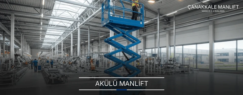 Çanakkale Akülü Manlift Kiralama Firmaları