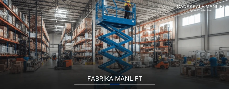Çanakkale Fabrika Manlift Kiralama Firmaları